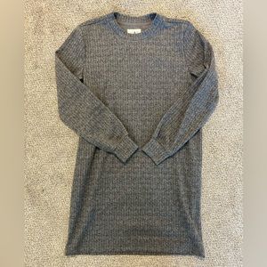 Lou and Grey Herringbone Sweater Dress S